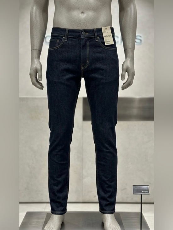 H&M Other - NWT H&M MEN’S SLIM FIT COUPE ETROITE DARK DENIM JEANS SIZE W32/L30